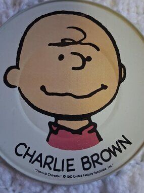 Charlie Brown tea set plate only-5"